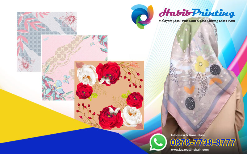 Jasa Print Jilbab Terpercaya